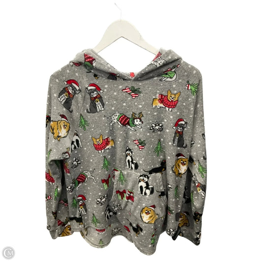 Top Long Sleeve By No Boundaries In Grey, Size: Xl