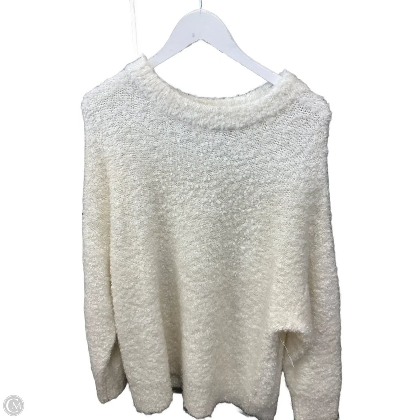 Sweater By Top Shop In Ivory, Size: M