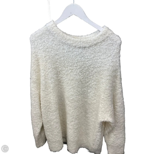 Sweater By Top Shop In Ivory, Size: M