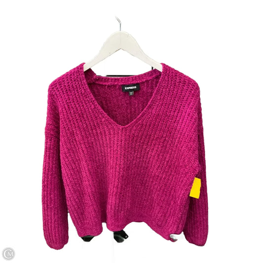Sweater By Express In Pink, Size: M