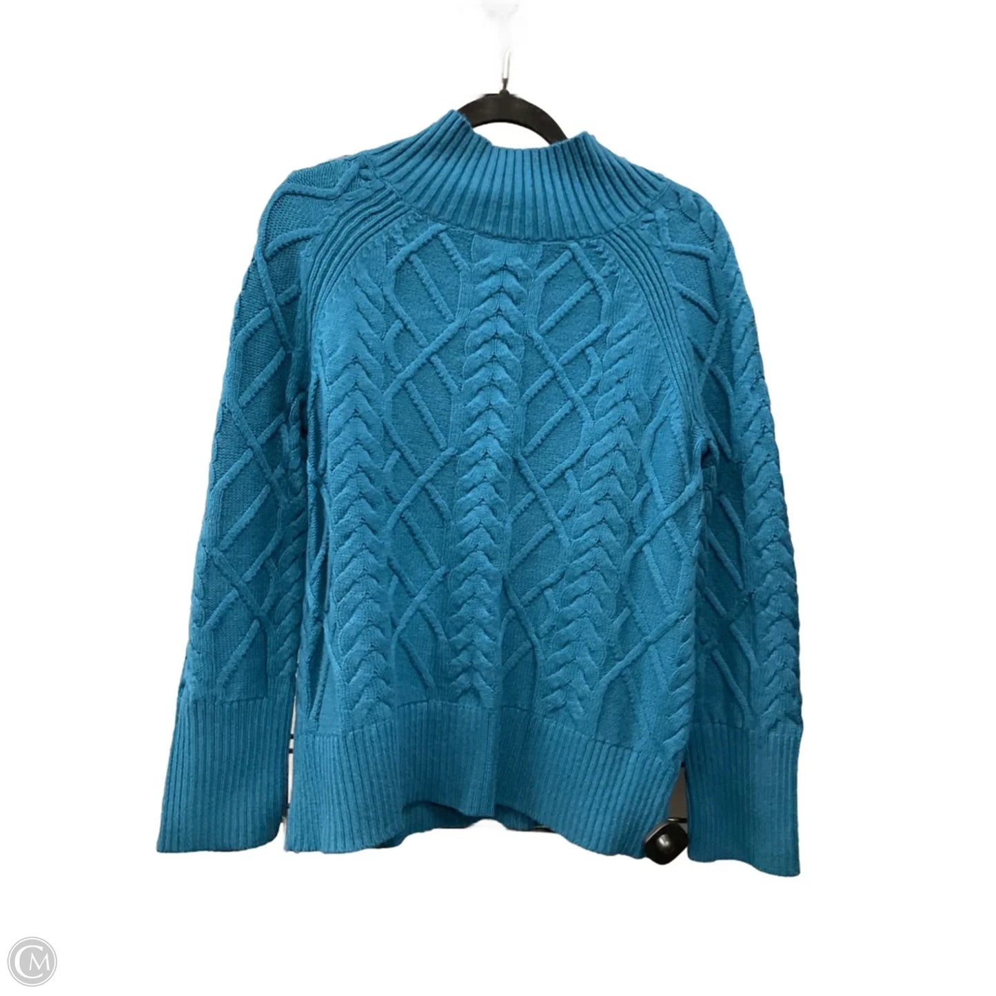 Sweater By Talbots In Green, Size: S