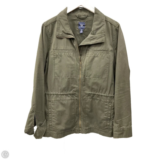 Jacket Utility By Gap In Green, Size: Xl