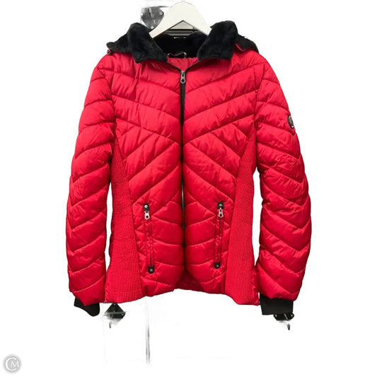 Coat Puffer & Quilted By Nautica In Red, Size: Xl