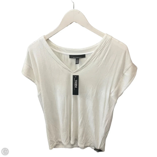 Top Short Sleeve By White House Black Market In White, Size: S
