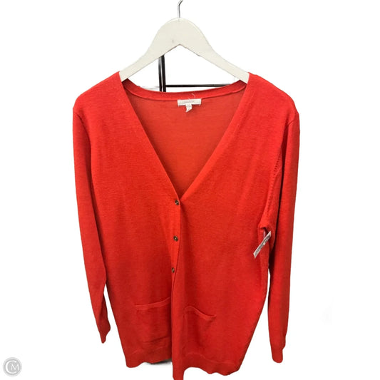 Sweater Cardigan By Maurices In Red, Size: L