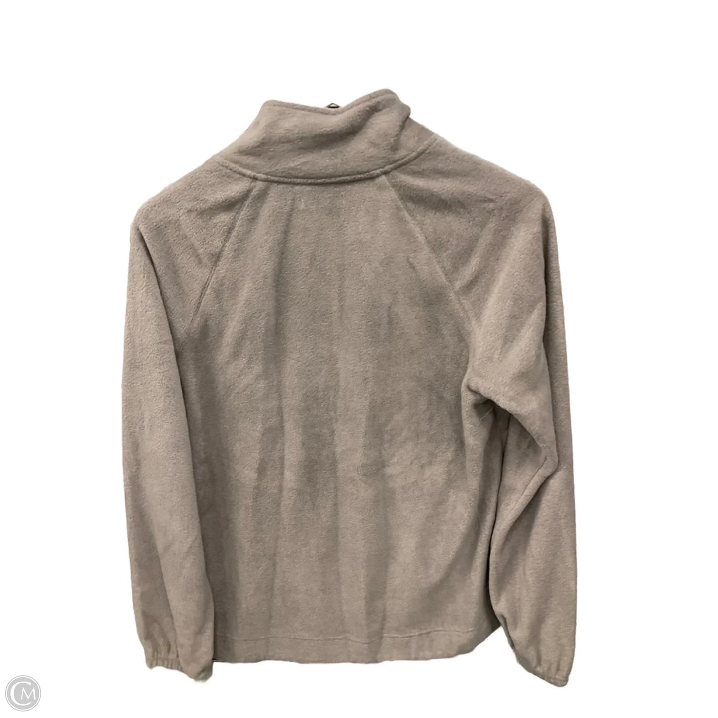 Jacket Fleece By Maurices In Taupe, Size: S