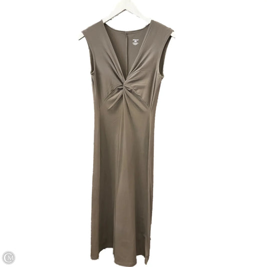 Dress Casual Midi By Patagonia In Brown, Size: M
