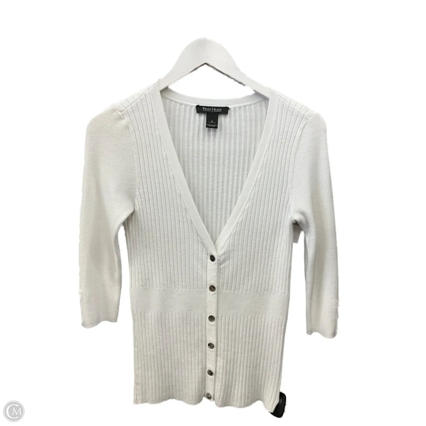 Cardigan By White House Black Market In White, Size: S