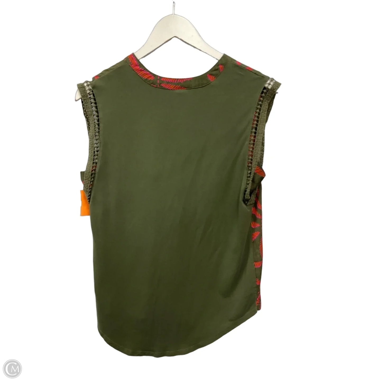 Top Sleeveless By A New Day In Green, Size: S