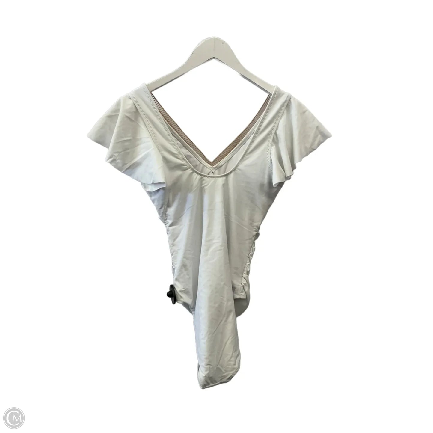 Swimsuit By Clothes Mentor In White, Size: M