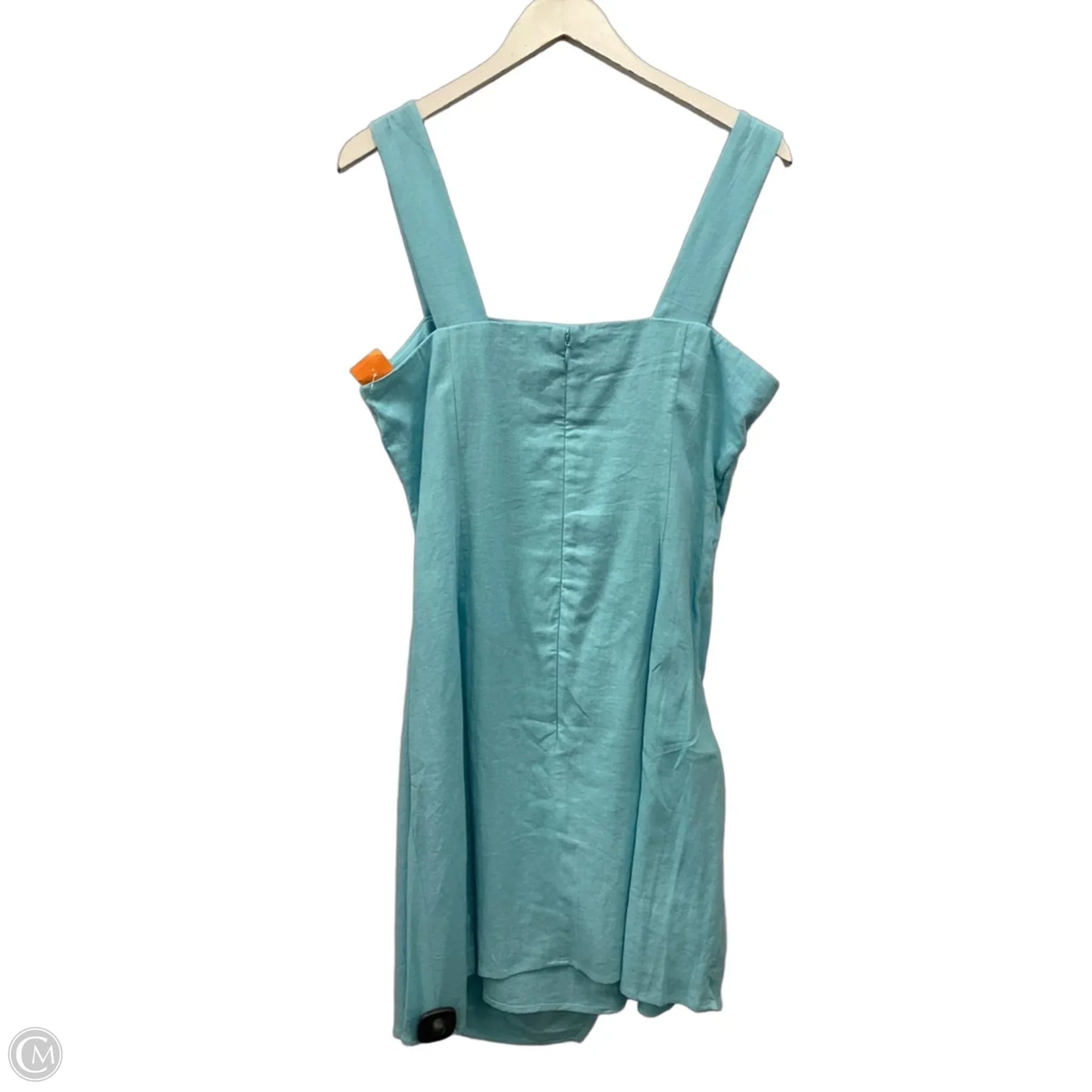 Dress Casual Midi By Ann Taylor In Blue, Size: M