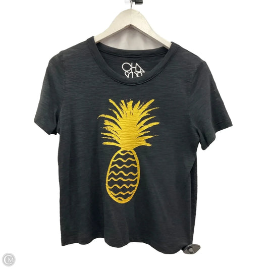 Top Short Sleeve By Clothes Mentor In Black, Size: Xs