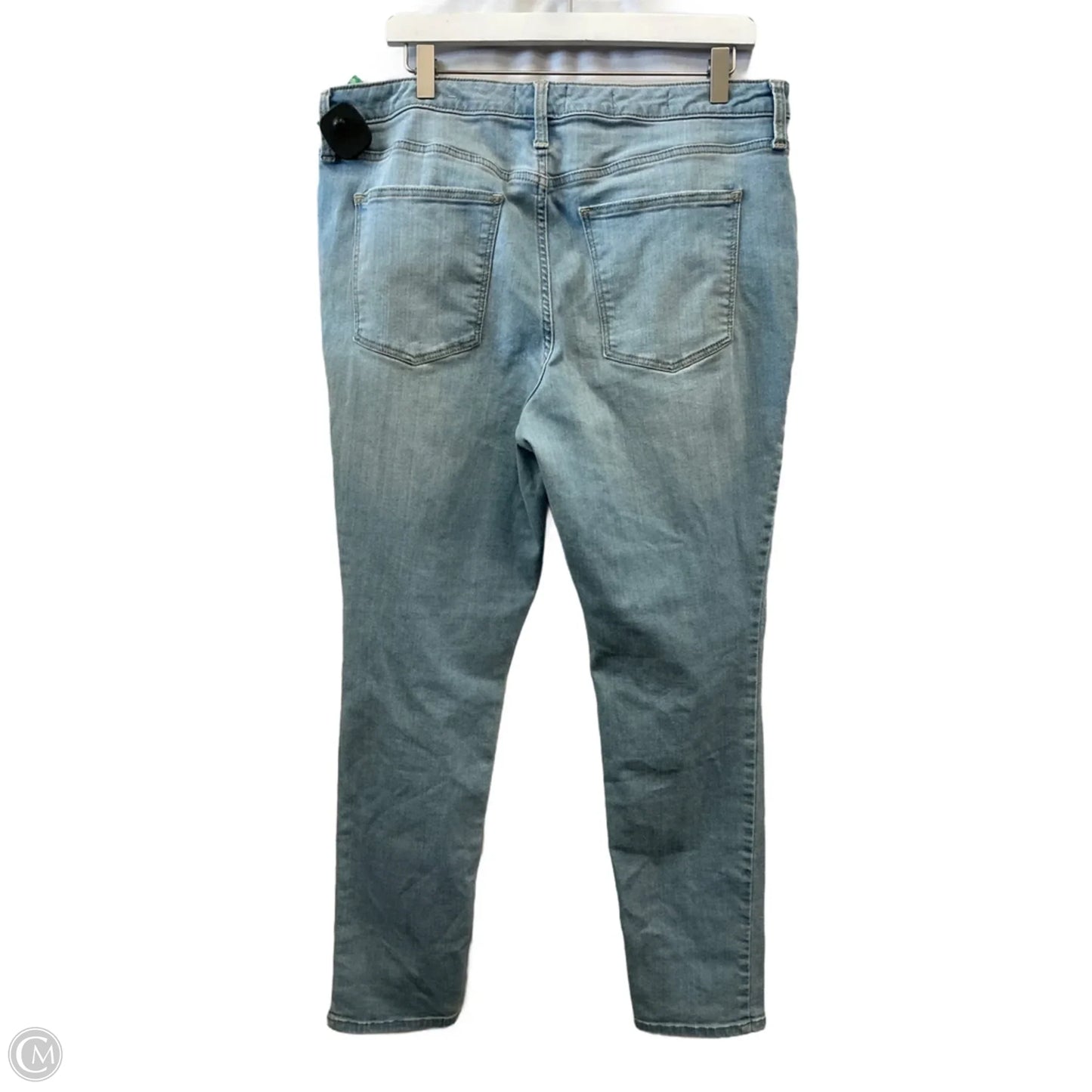 Jeans Skinny By Universal Thread In Blue Denim, Size: 16