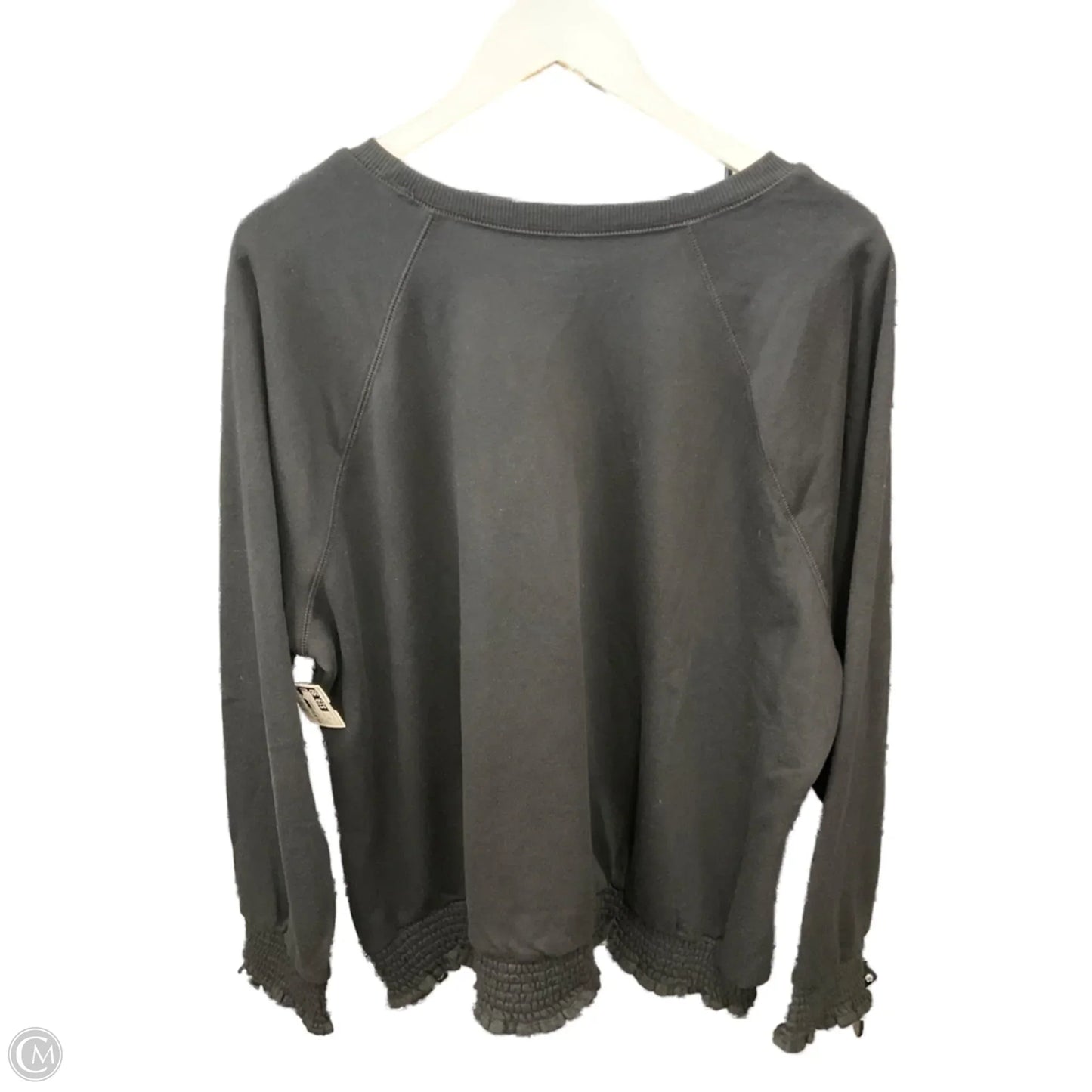 Sweatshirt Crewneck By Lane Bryant In Black, Size: 3x