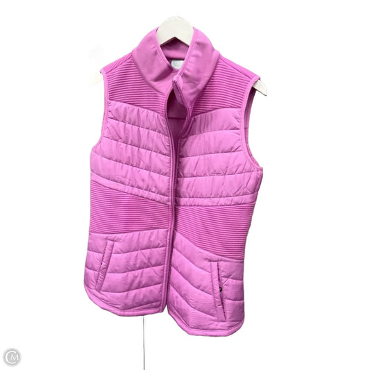 Vest Puffer & Quilted By Tek Gear In Purple, Size: L
