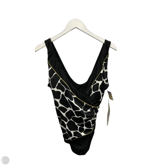 Swimsuit By Clothes Mentor In Black, Size: 14
