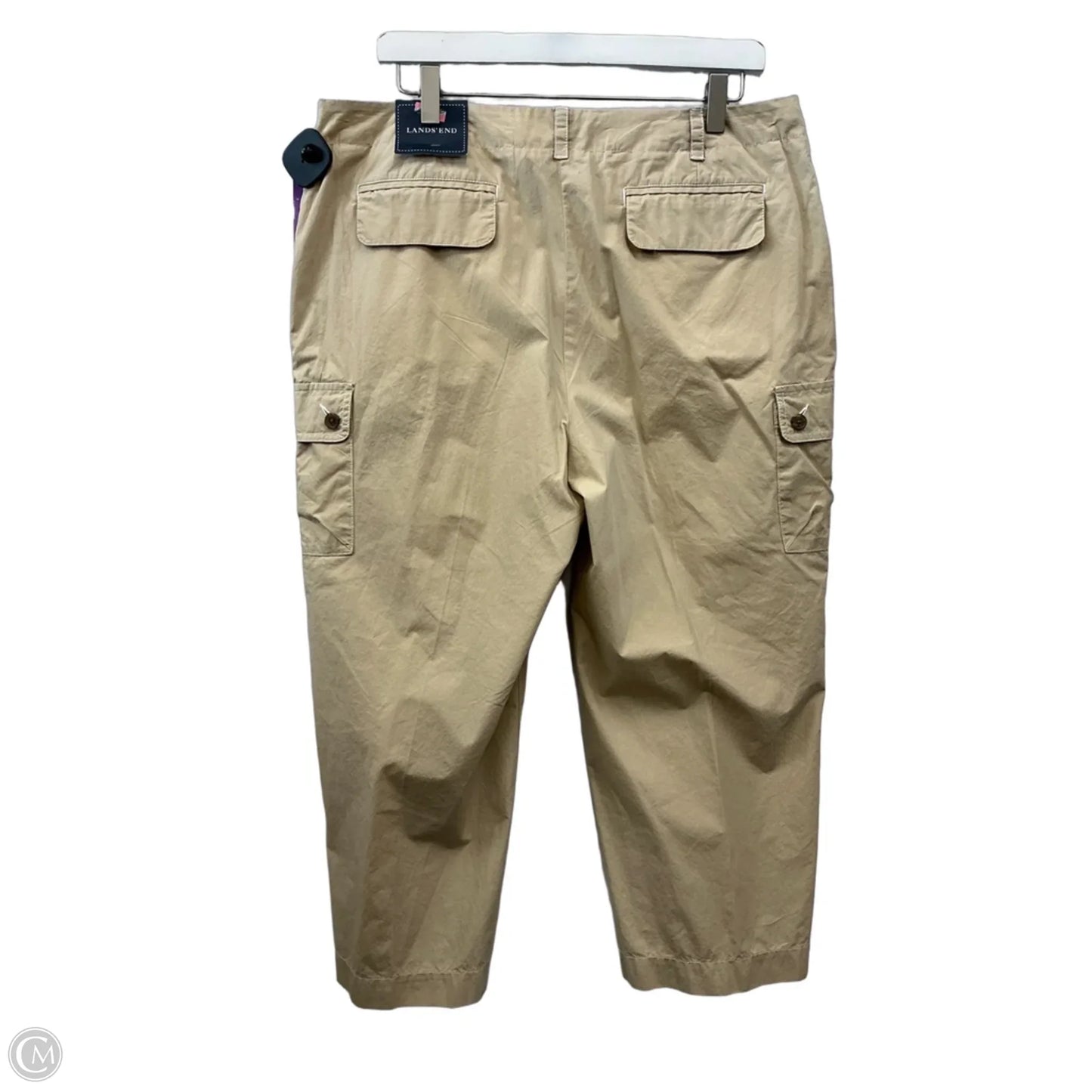 Pants Chinos & Khakis By Lands End In Tan, Size: 14