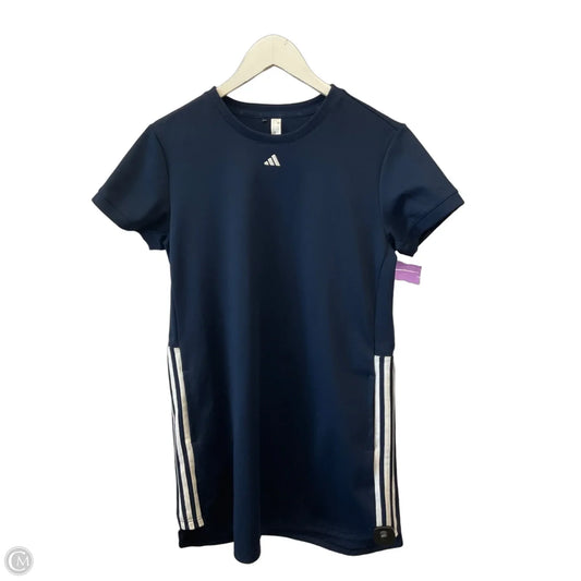 Athletic Dress By Adidas In Navy, Size: M