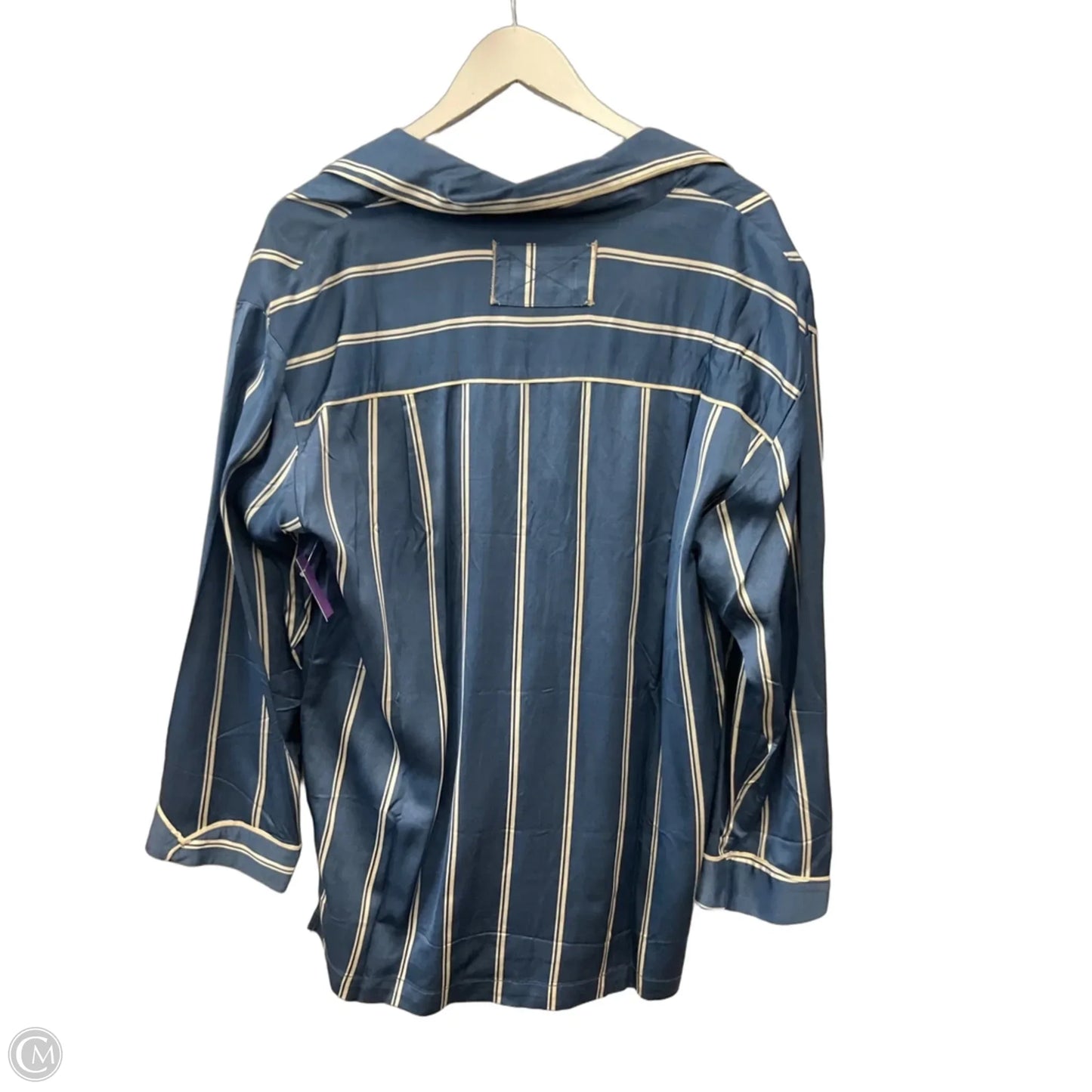 Blouse Long Sleeve By We The Free In Blue, Size: S