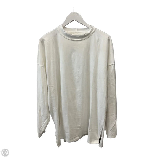 Top Long Sleeve By We The Free In White, Size: M