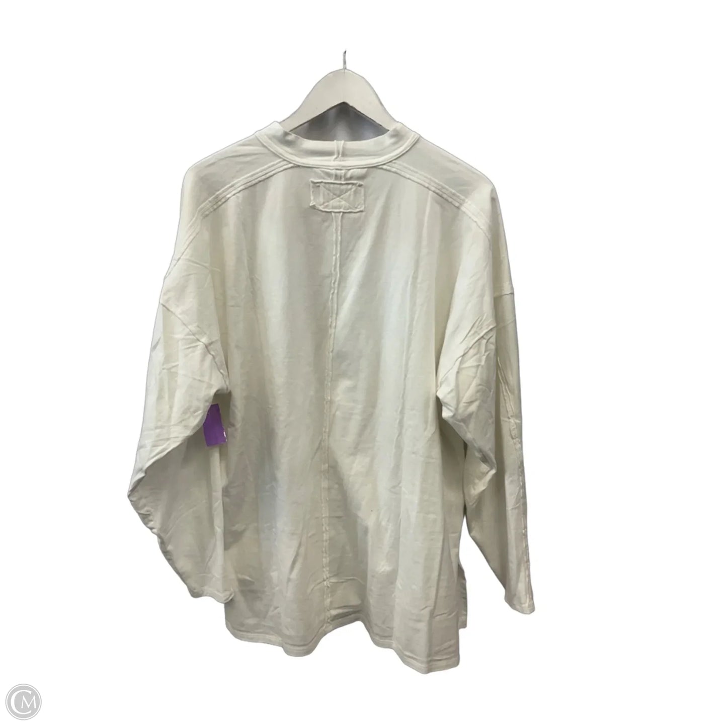 Top Long Sleeve By We The Free In White, Size: M