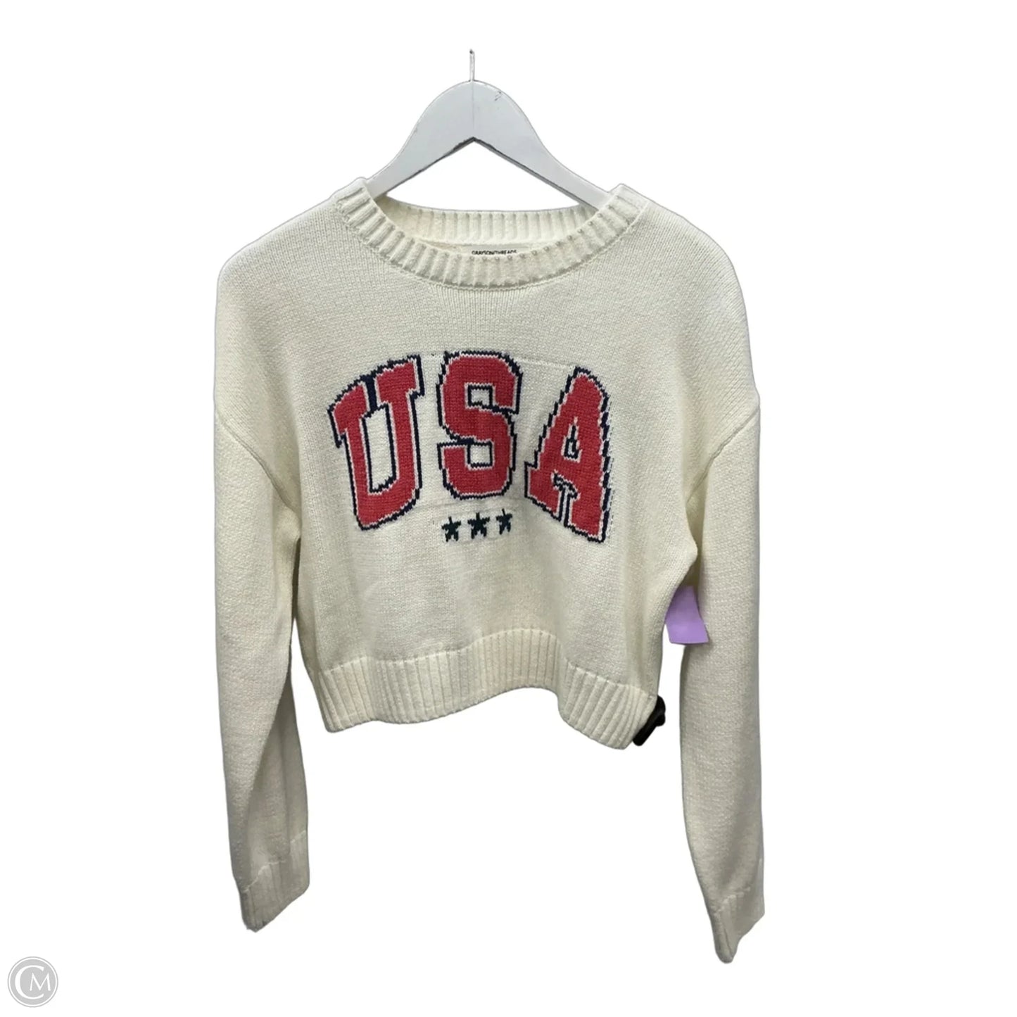 Sweater By Grayson Threads In Cream, Size: S
