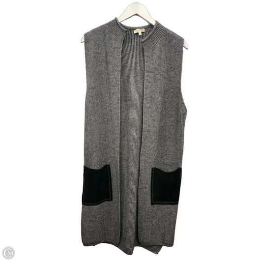 Vest Sweater By Mystree In Grey, Size: S