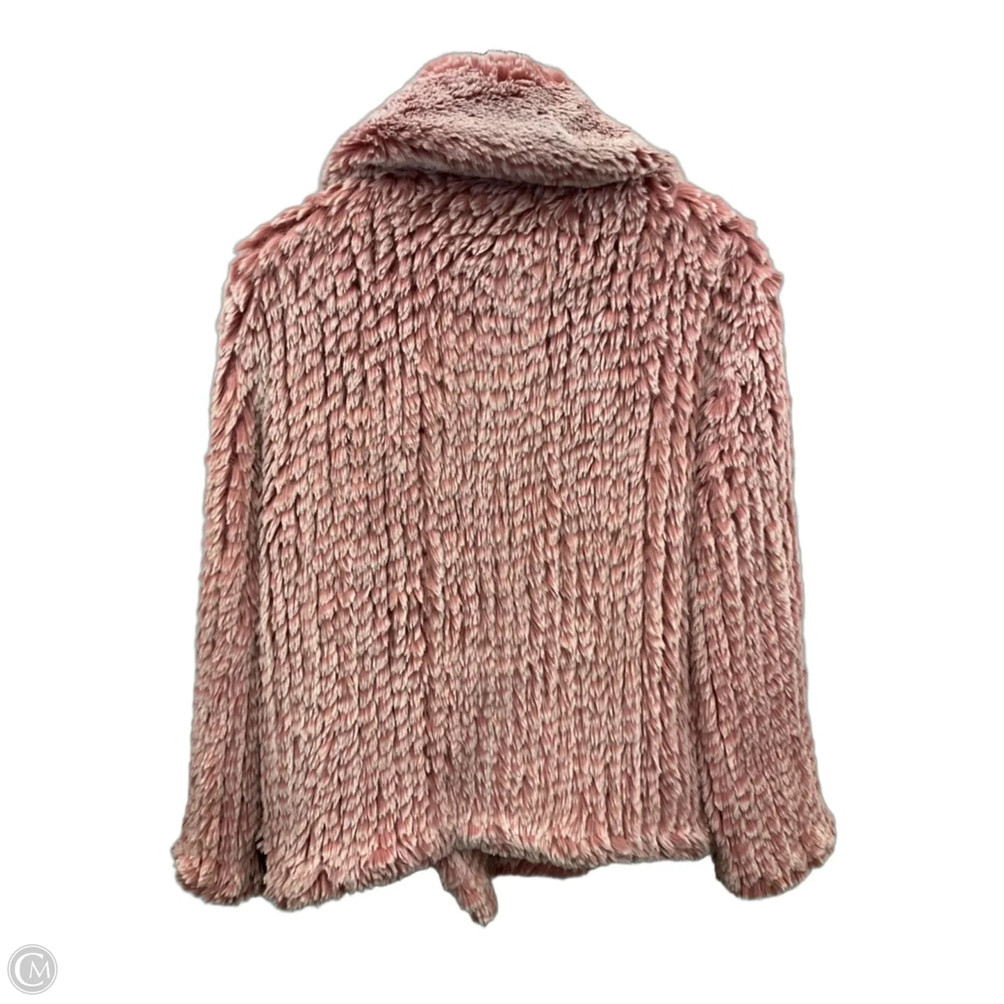 Coat Faux Fur & Sherpa By Colleen Lopez In Pink, Size: Xs