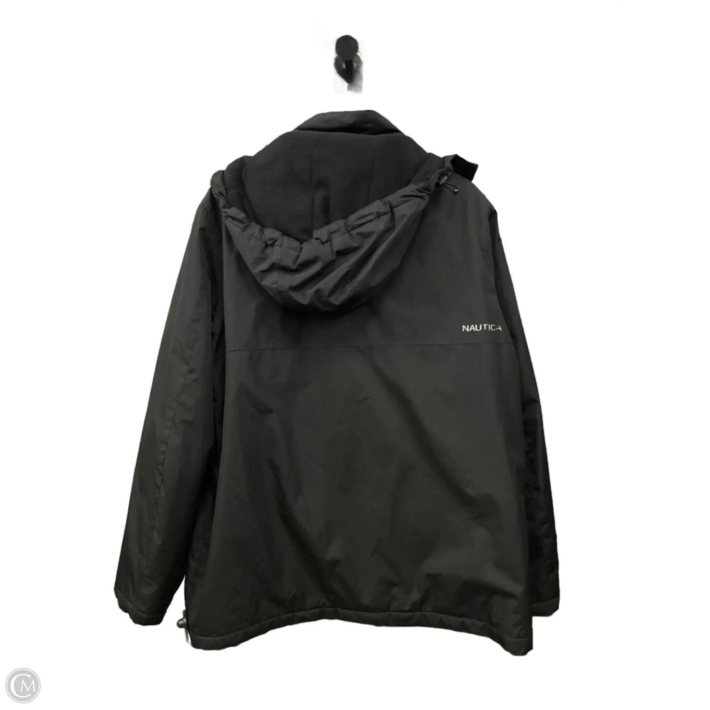 Jacket Puffer & Quilted By Nautica In Black, Size: L