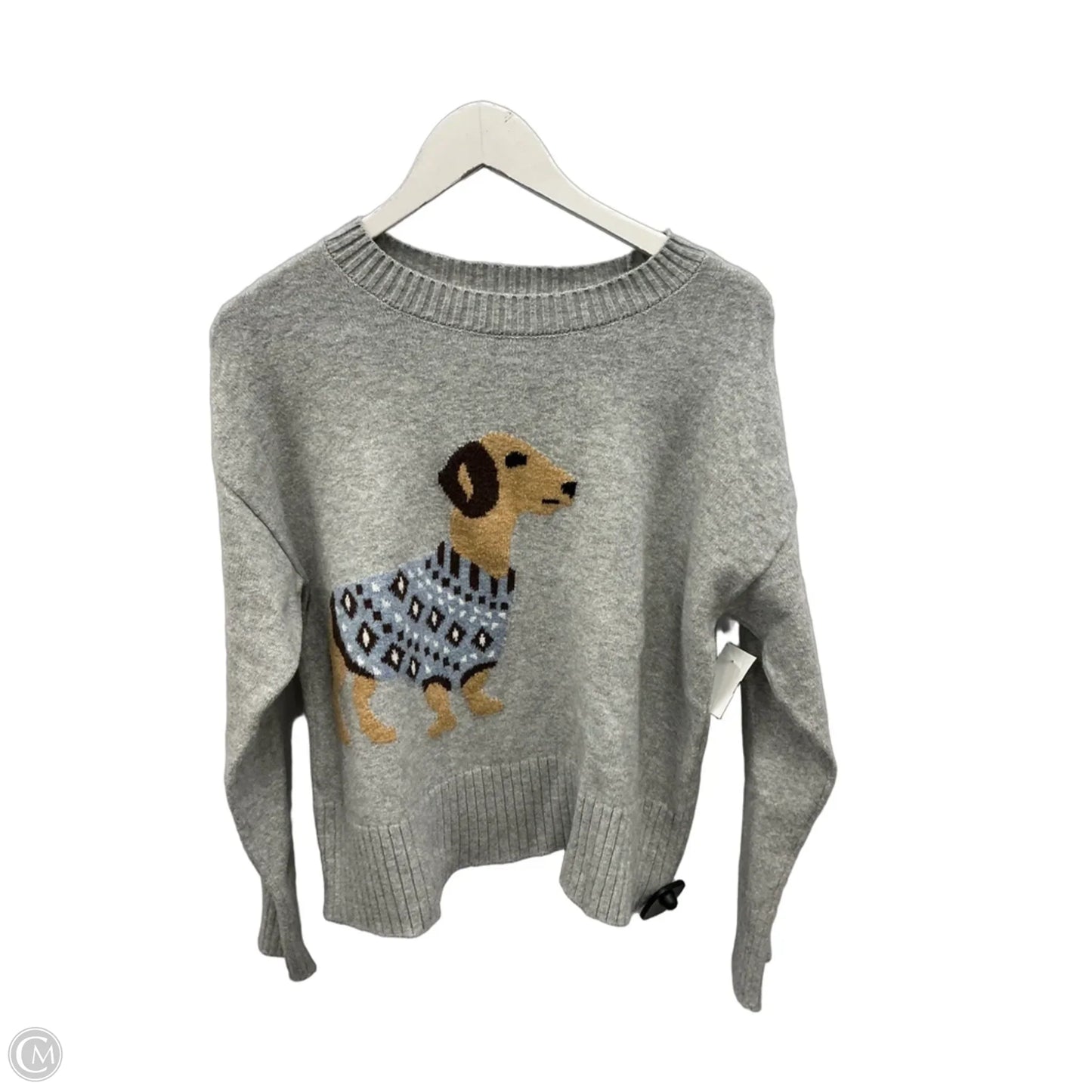 Sweater By Loft In Grey, Size: S