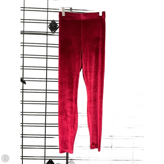 Athletic Leggings By Fabletics In Red, Size: Xs