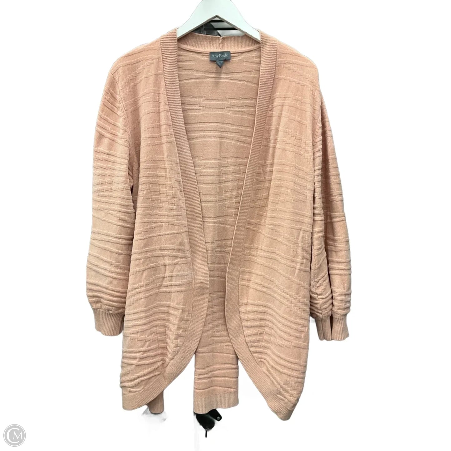 Cardigan By Any Body In Peach, Size: L