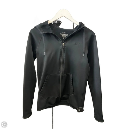 Athletic Jacket By Nike In Black, Size: Xs