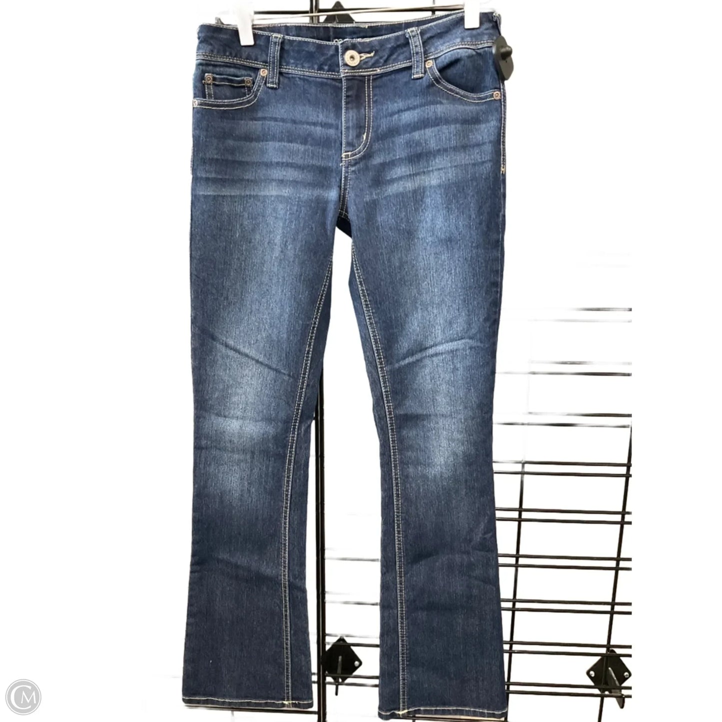 Jeans Flared By Maurices In Blue Denim, Size: 6p