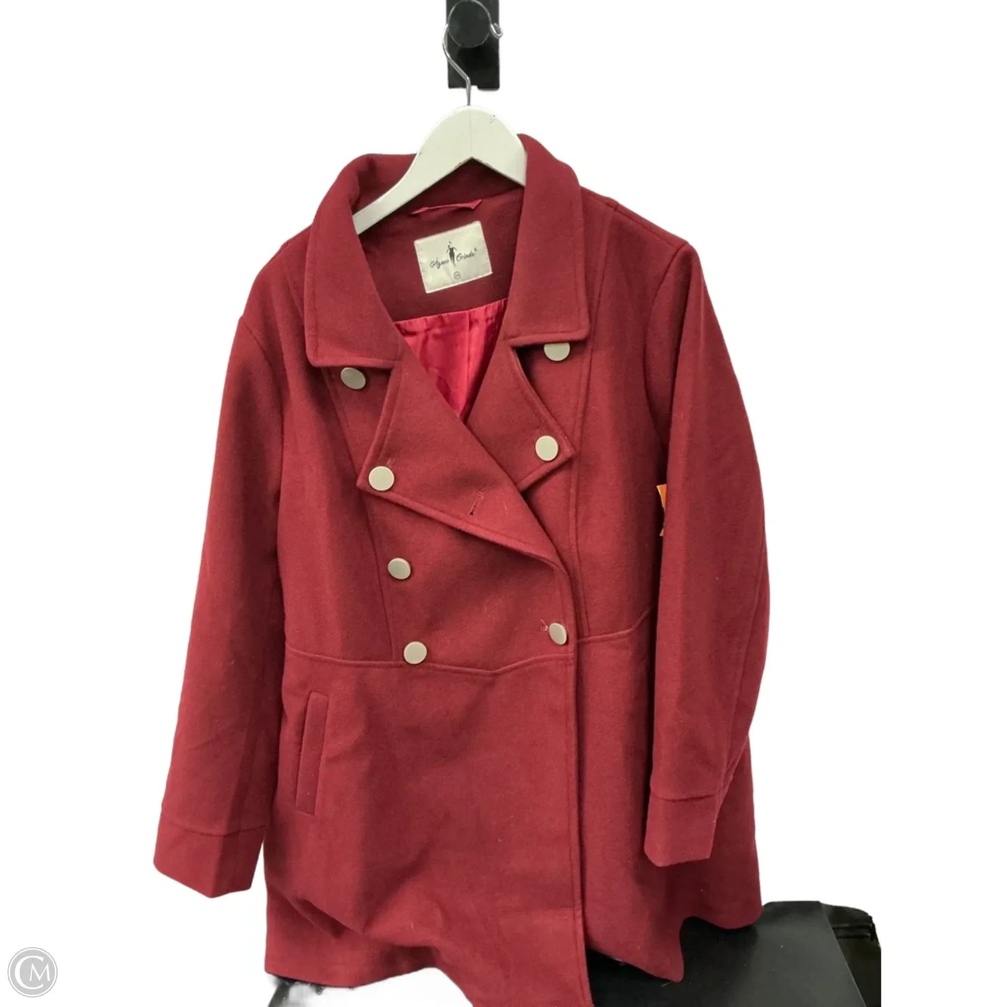 Coat Other By Agnes Orinda In Red, Size: 3x