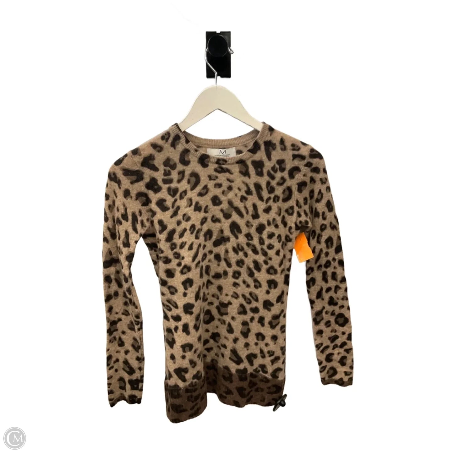 Sweater Cashmere By Magaschoni In Animal Print, Size: S