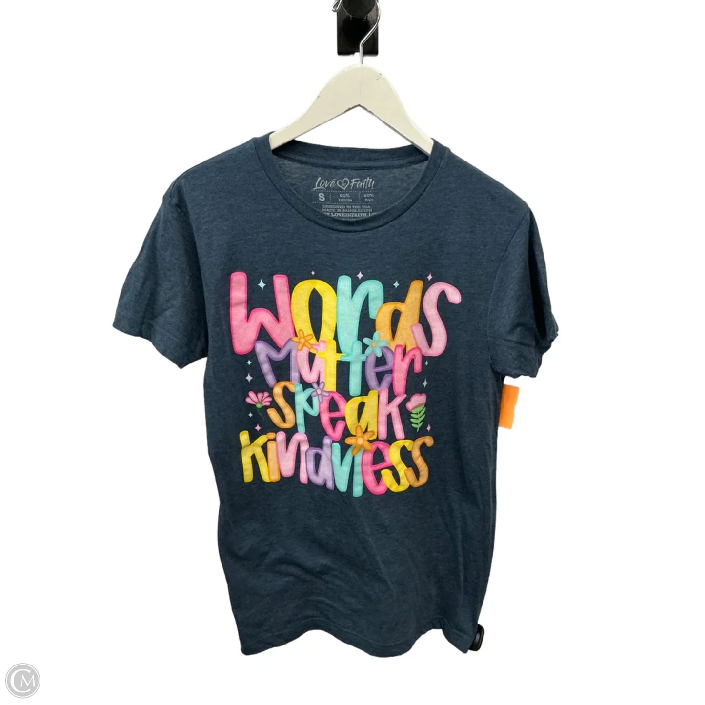 Top Short Sleeve By Clothes Mentor In Blue, Size: S