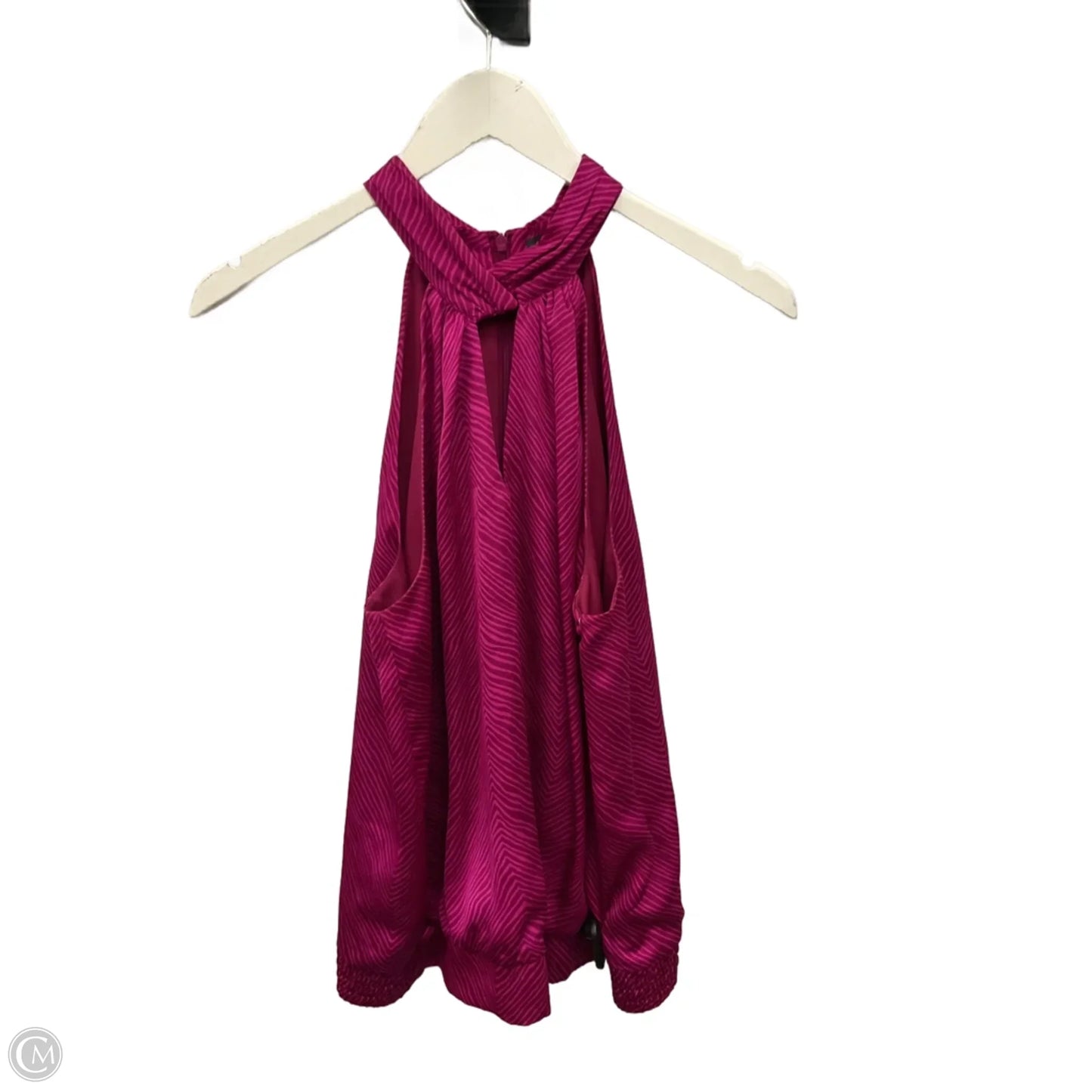 Top Sleeveless By Ann Taylor In Pink, Size: M