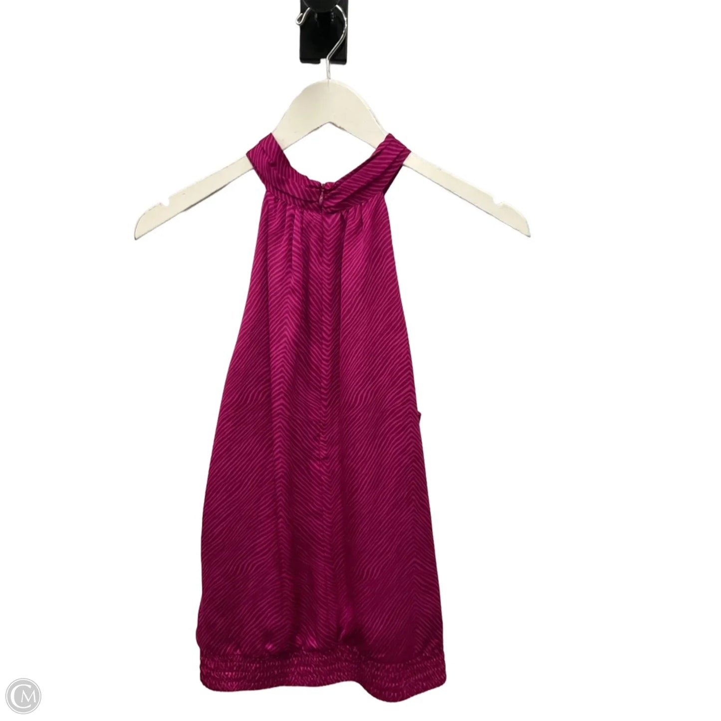 Top Sleeveless By Ann Taylor In Pink, Size: M