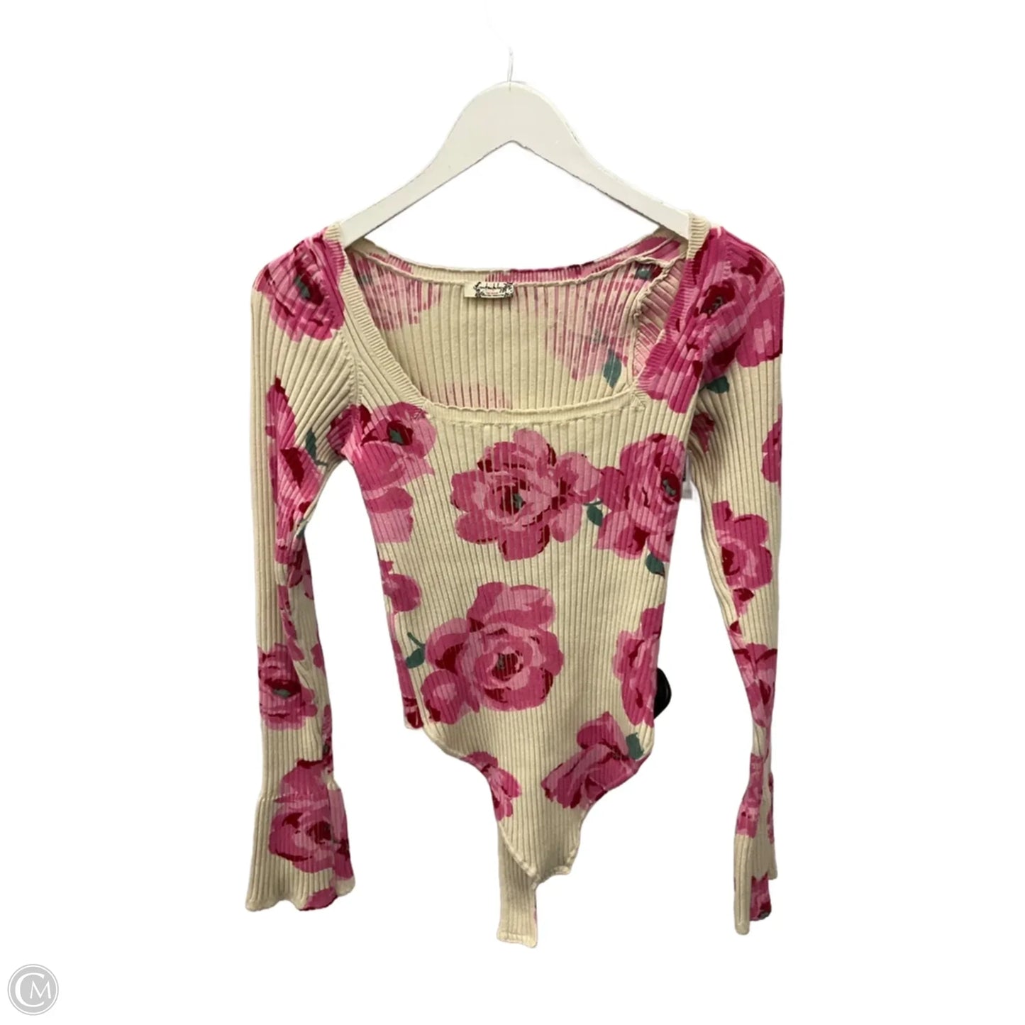 Bodysuit By Free People In Floral Print, Size: M