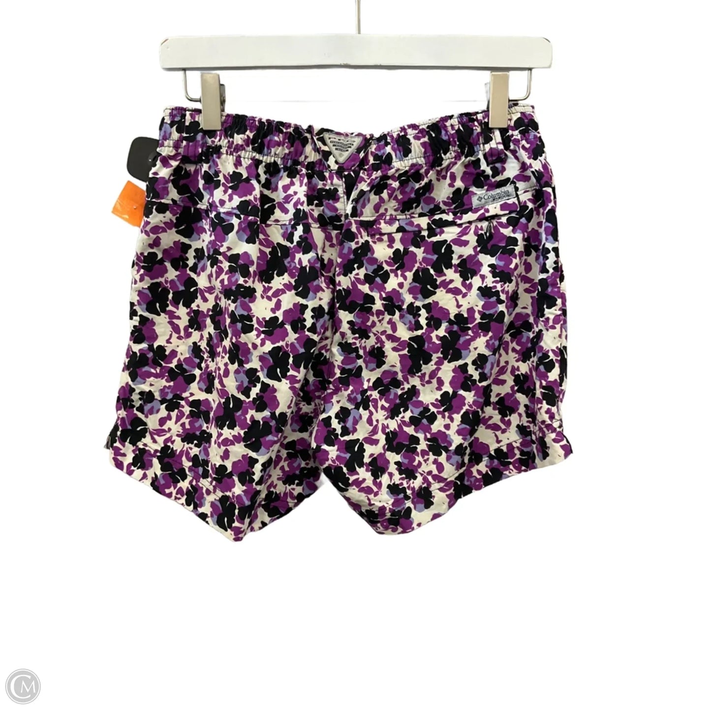 Athletic Shorts By Columbia In Black & Purple, Size: S