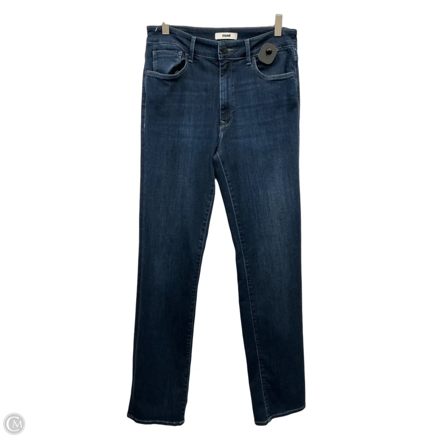 Jeans Straight By Mavi In Blue Denim, Size: 10