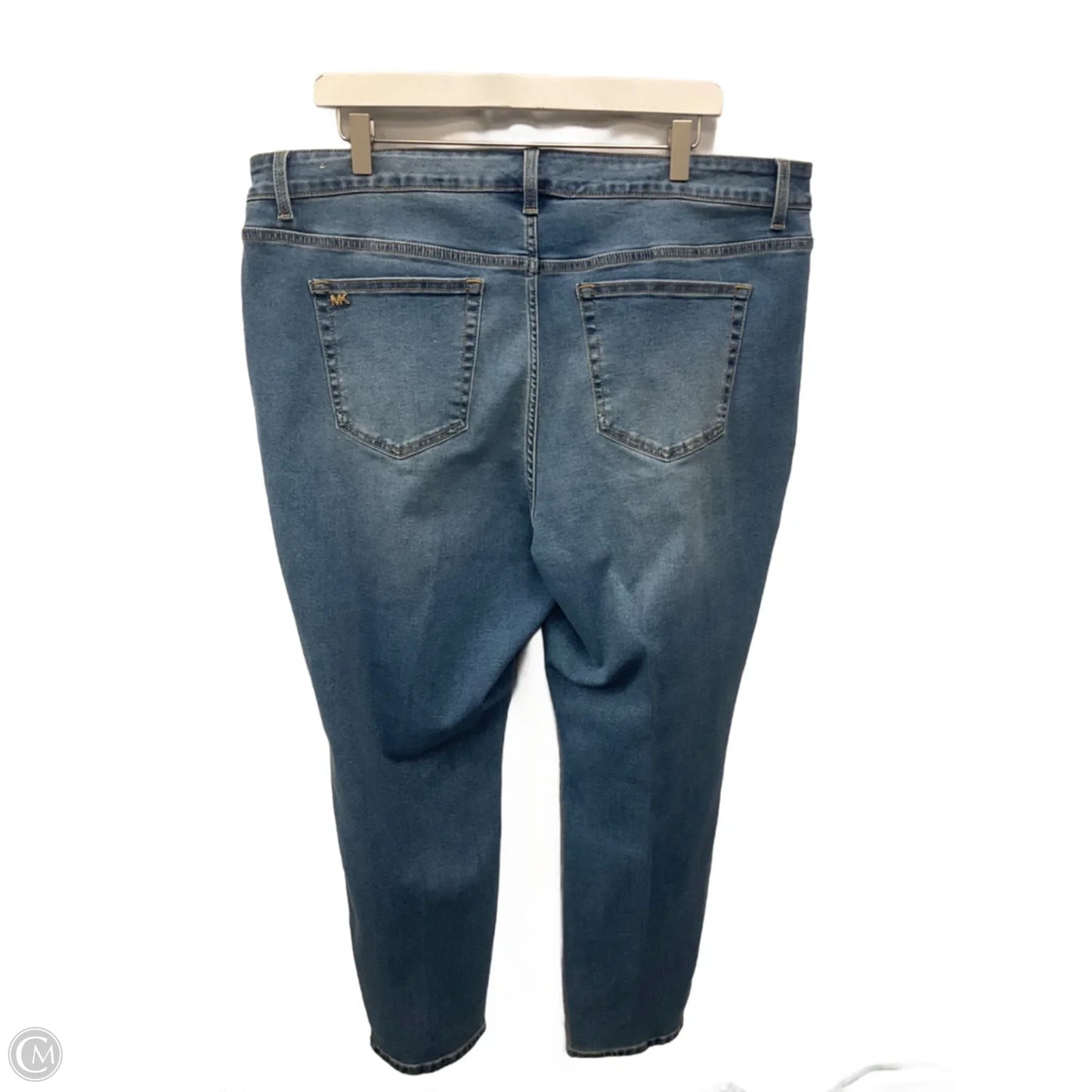 Jeans Designer By Michael Kors In Blue Red & White, Size: 20