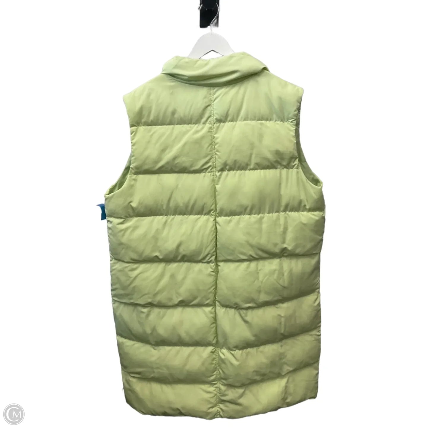 Vest Puffer & Quilted By Clothes Mentor In Green, Size: Xxl