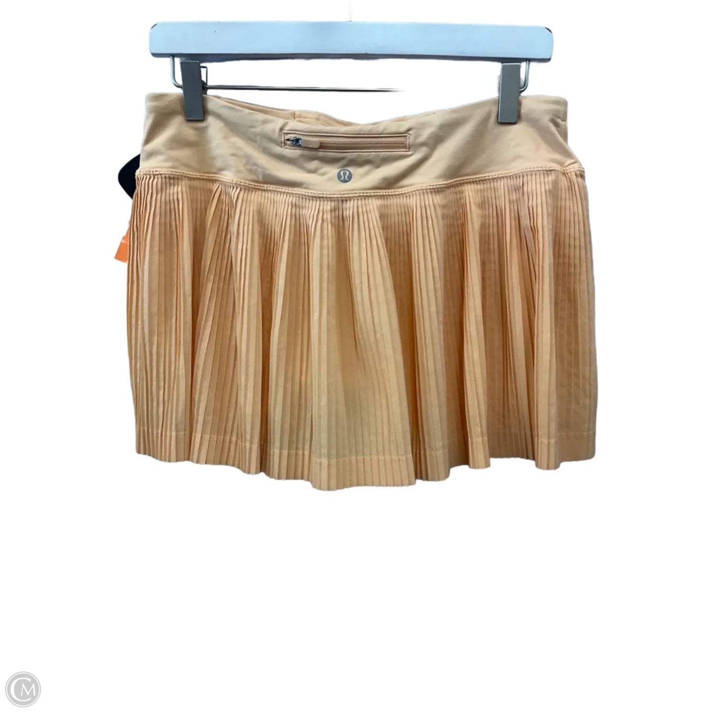 Athletic Skort By Lululemon In Peach, Size: 8