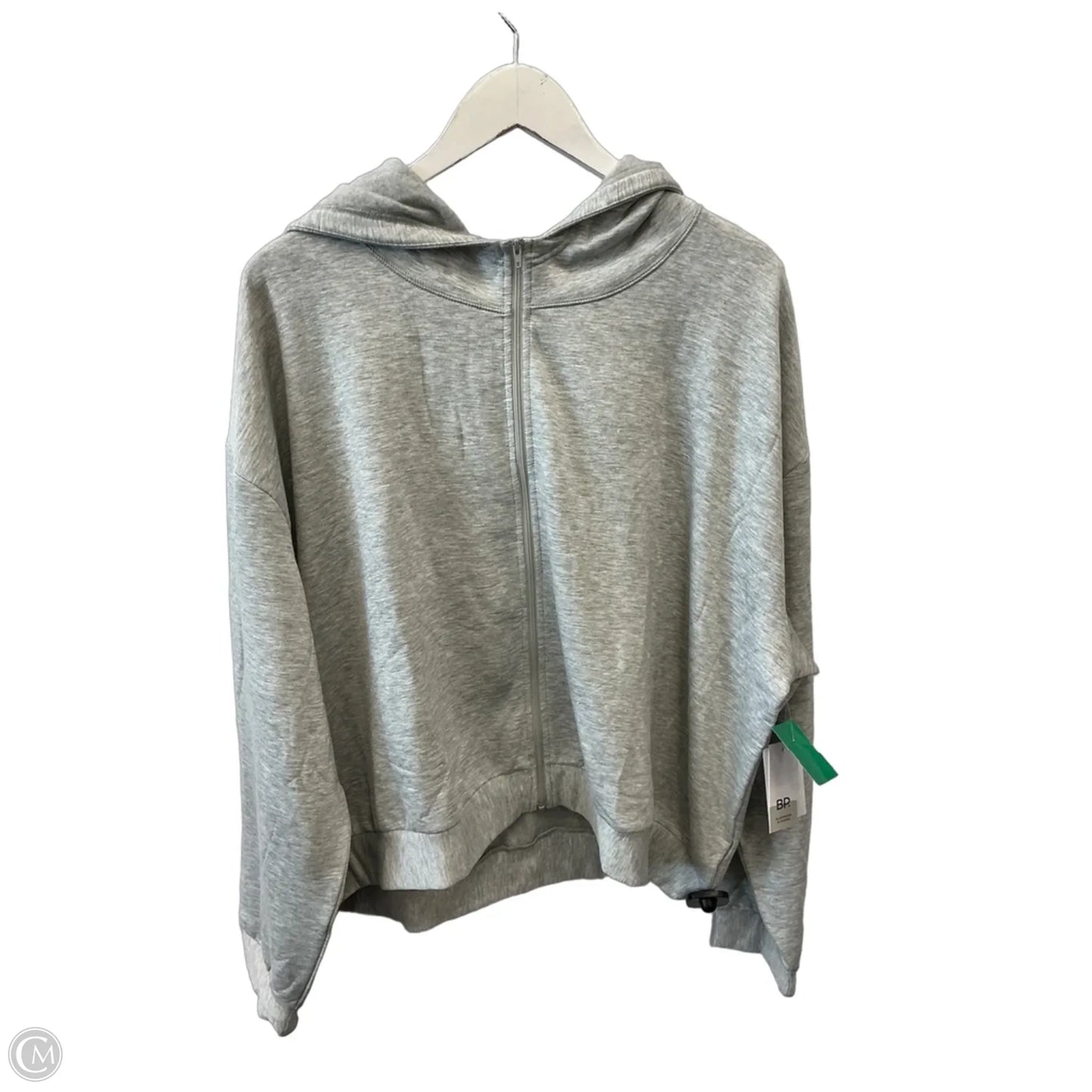 Sweatshirt Hoodie By Bp In Grey, Size: 2x