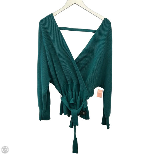 Sweater By Zesica In Teal, Size: Xl