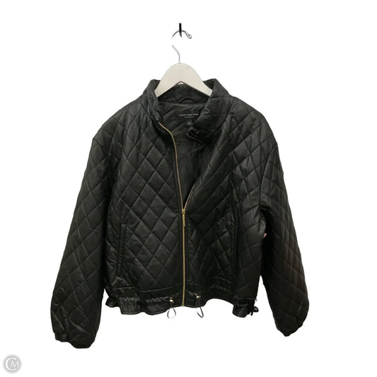 Jacket Leather By Marc New York In Black, Size: L