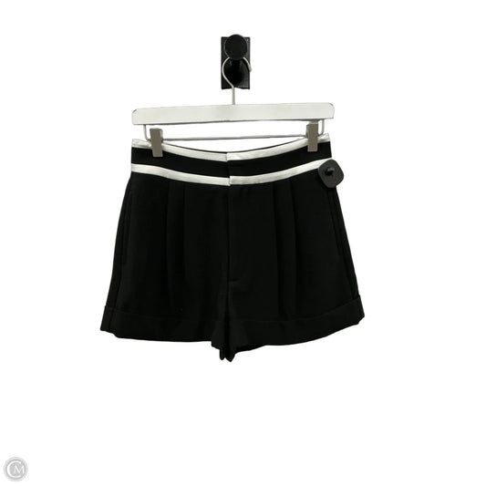 Shorts Designer By Alice + Olivia In Black, Size: 4