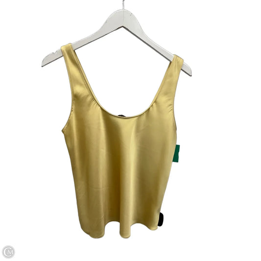 Top Sleeveless By Abercrombie And Fitch In Yellow, Size: S